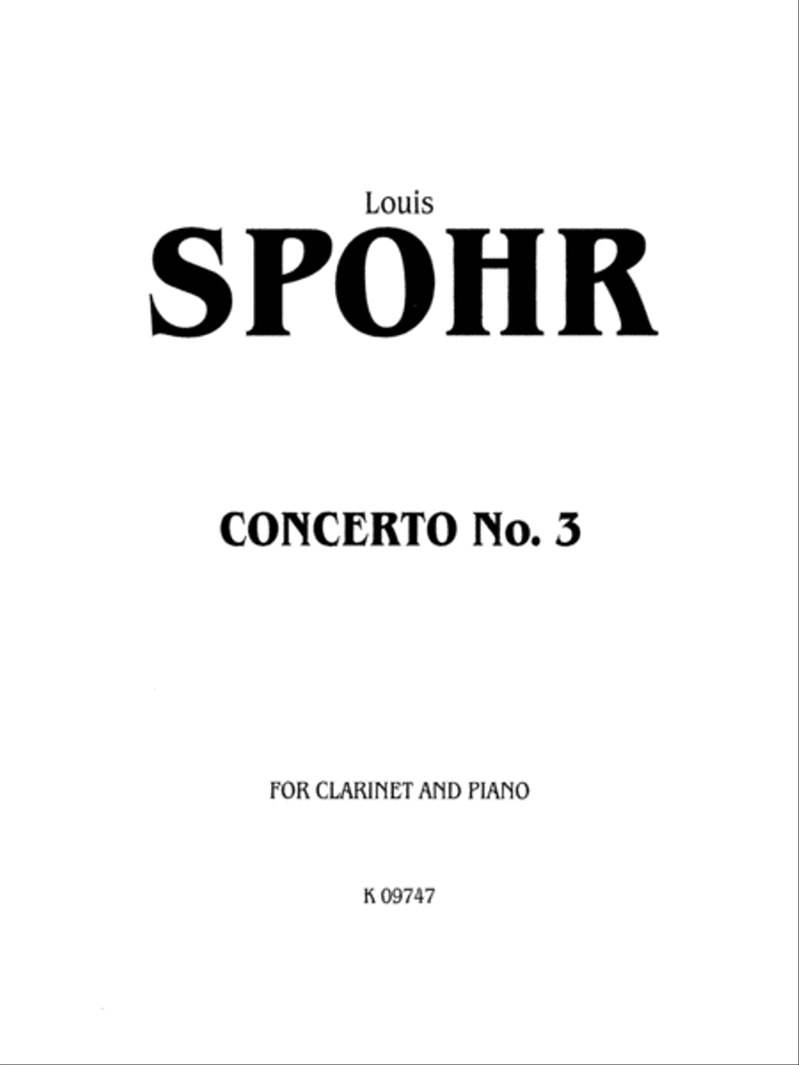 Clarinet Concerto No. 3 Clarinet Concerto No. 3 Small Ensemble scores gallery preview page 2