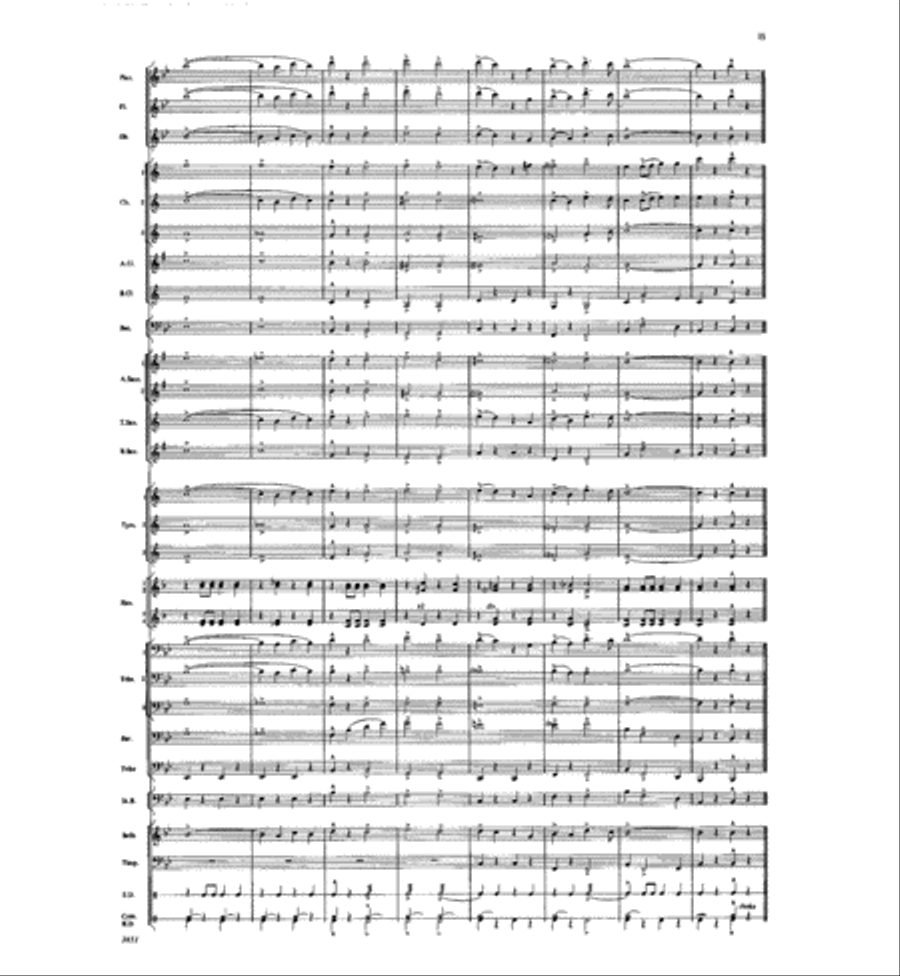 Allied Honor Concert Band scores gallery preview page 14