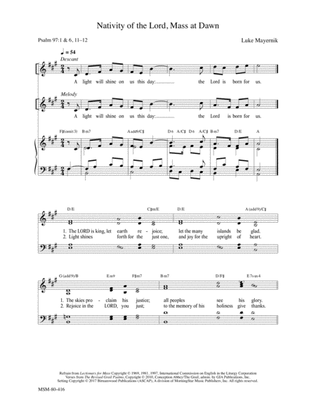 Nativity of the Lord, Mass at Dawn (Downloadable)