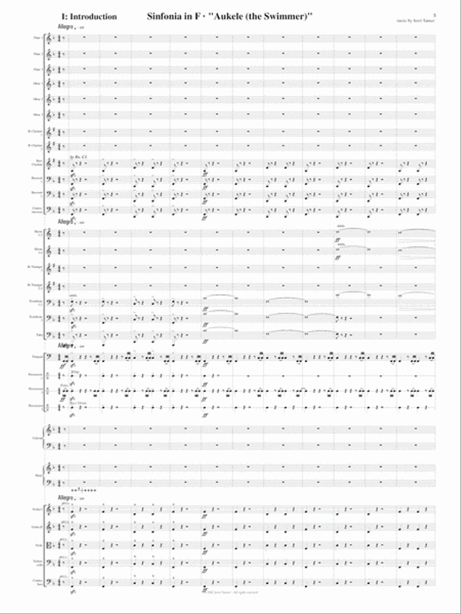 Sinfonia in F 