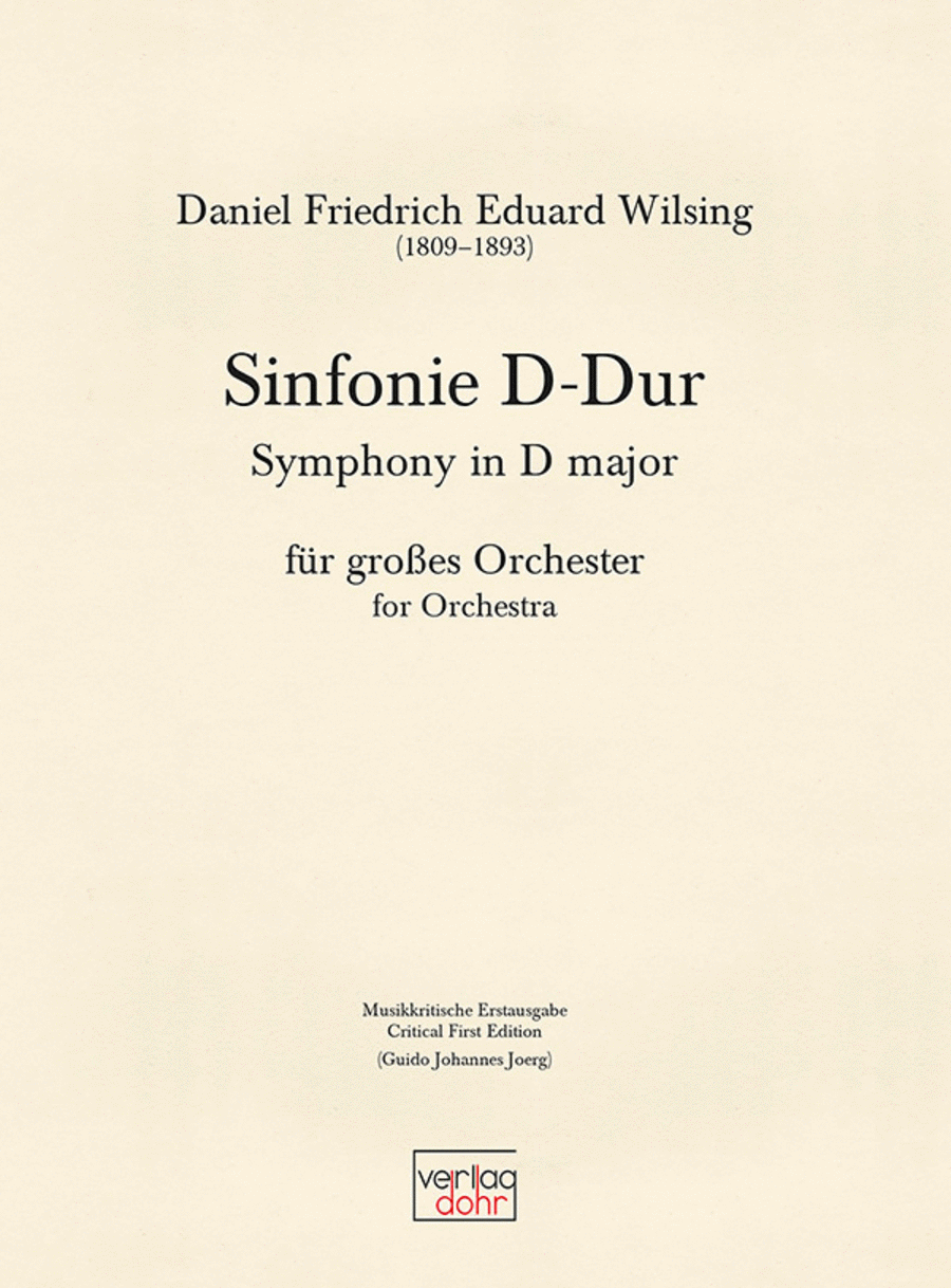 Sinfonie D-Dur (1832)