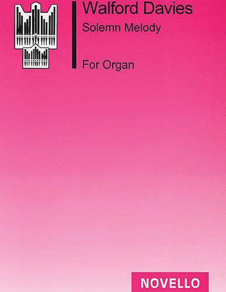Solemn Melody Organ - Sheet Music