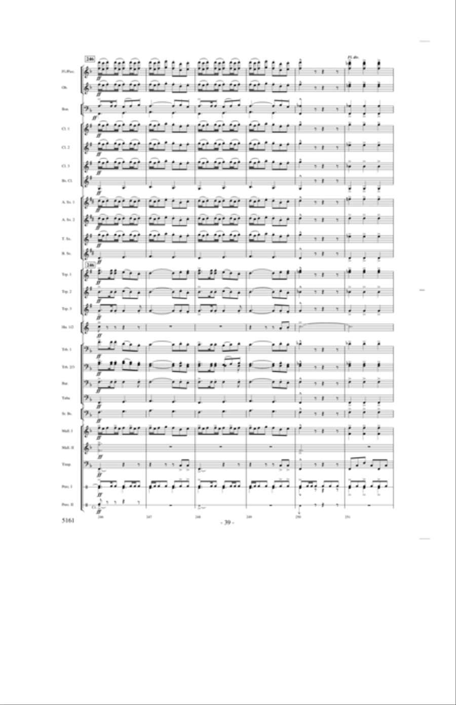 Into the Joy of Spring Concert Band scores gallery preview page 38
