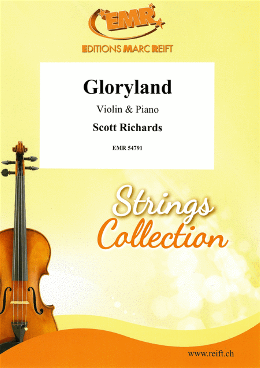 Gloryland Violin Solo scores gallery preview page 1