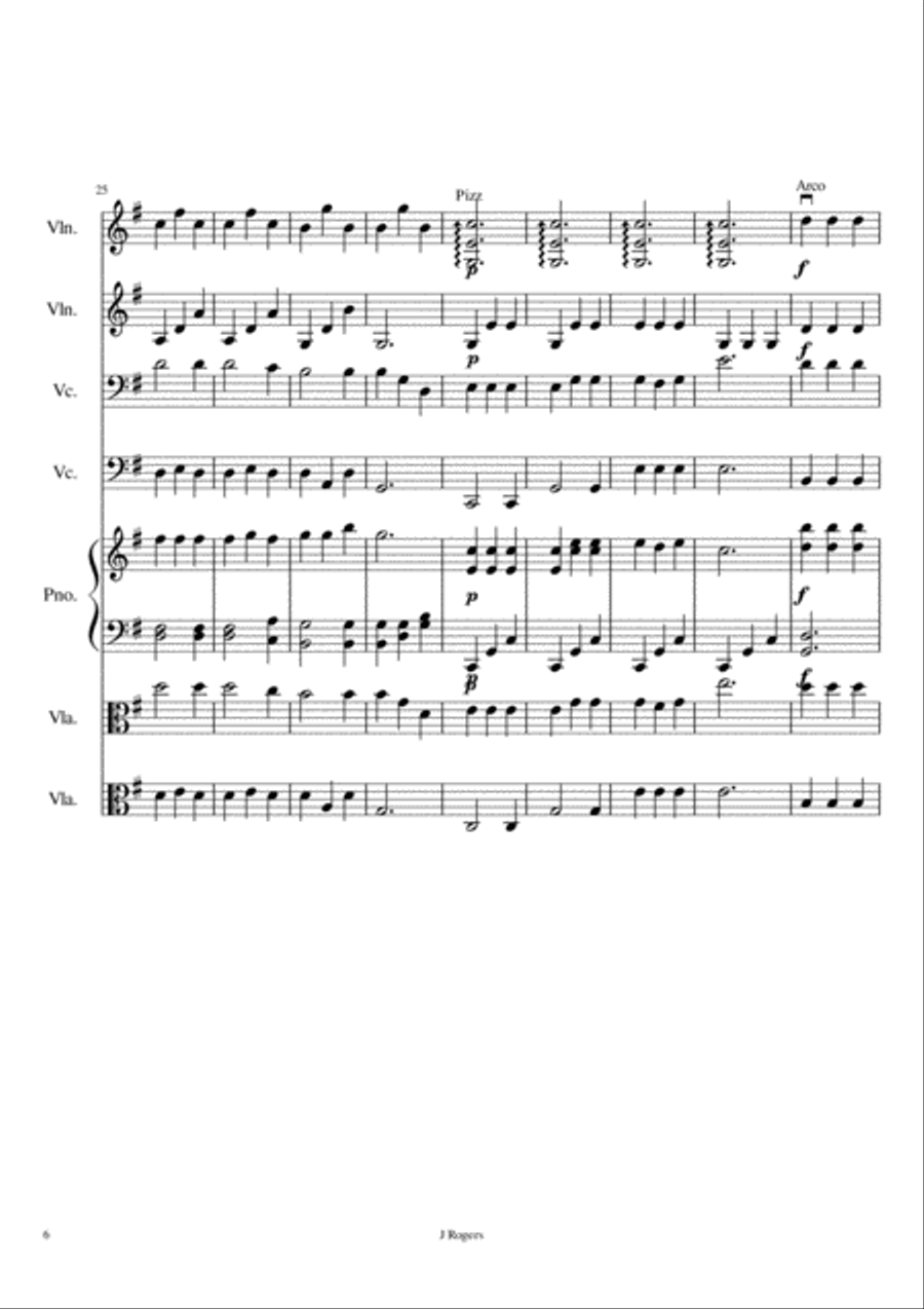 3 String Waltz String Duet scores gallery preview page 6