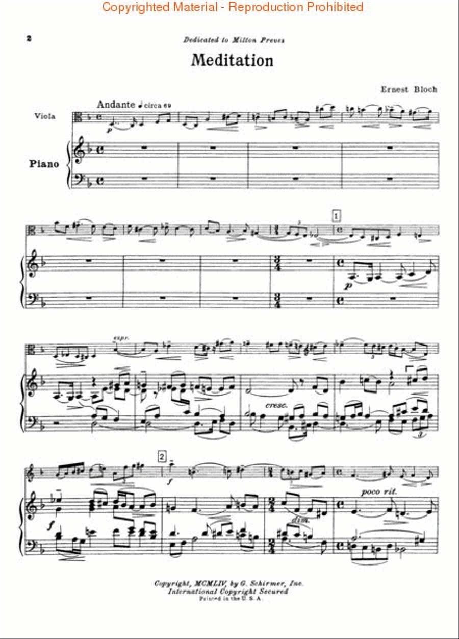 Meditation and Processional Piano Accompaniment scores gallery preview page 3