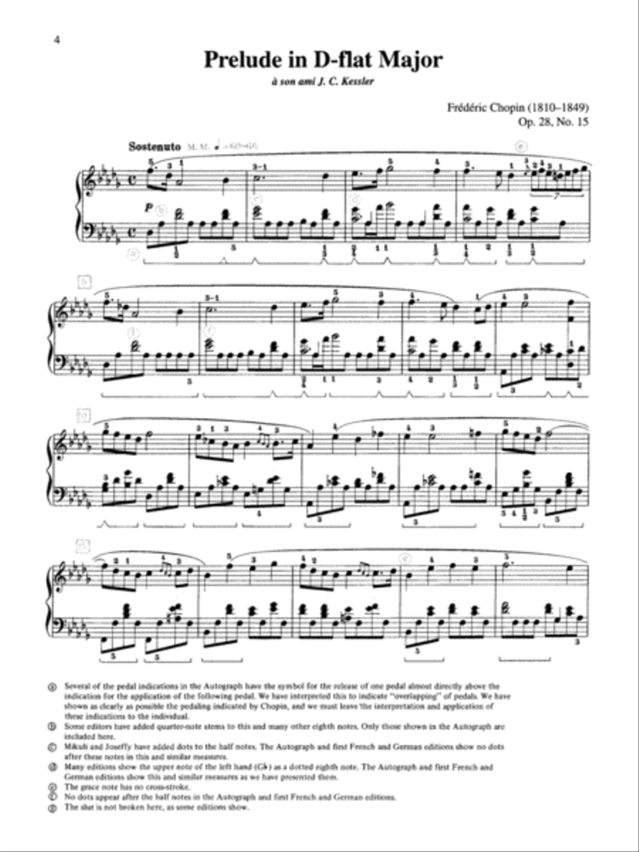 Prelude in D-flat Major, Op. 28, No. 15