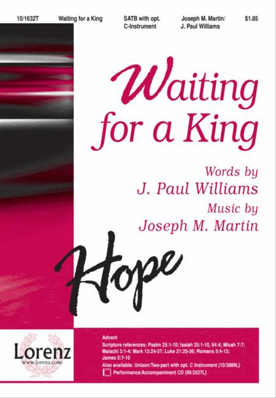 Waiting for a King 4-Part scores gallery preview page 1