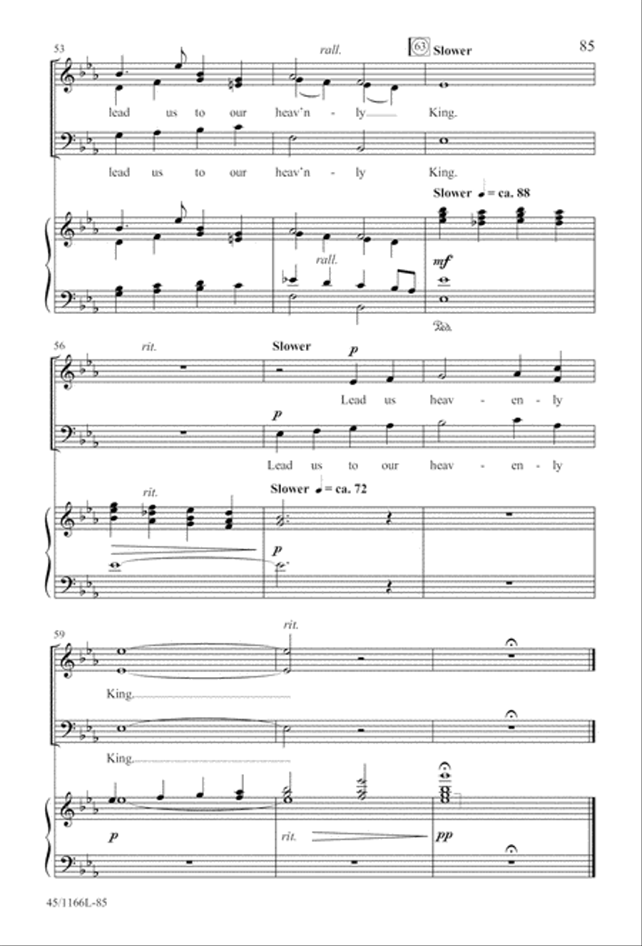 12 Carols for about 12 Singers 3-Part scores gallery preview page 86