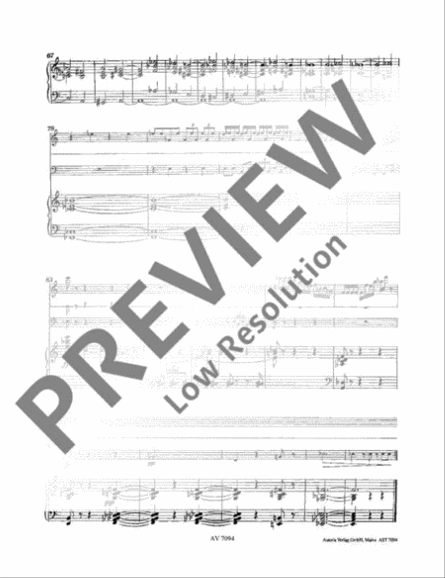 Reflexion Organ scores gallery preview page 7