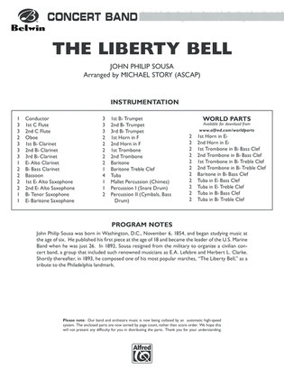 The Liberty Bell: Score