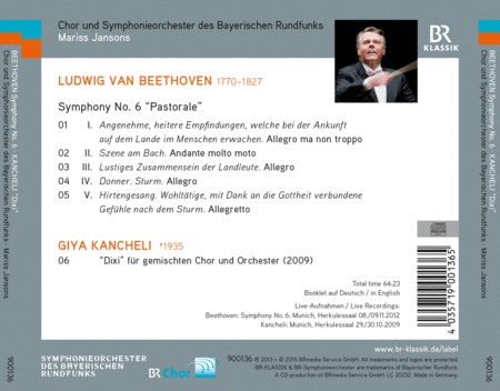 Beethoven: Symphony No. 4 "Pastorale" - Kancheli: "Dixi"
