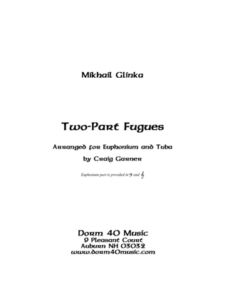 Two-Part Fugues (for Tuba and Euphonium (or Trombone))