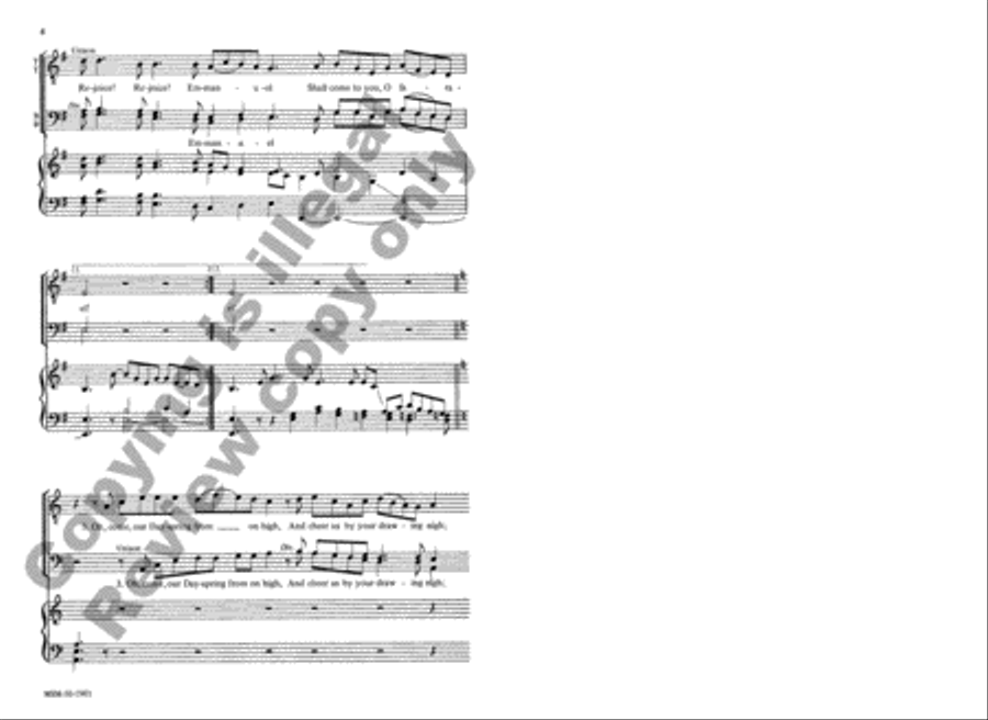Two Christmas Plainsongs for Male Chorus TTBB scores gallery preview page 3