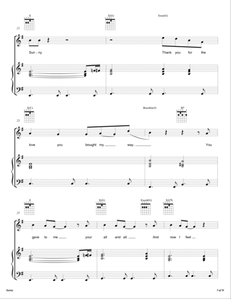 Sunny Voice scores gallery preview page 6