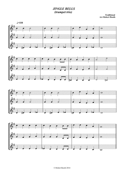 Jingle Bells (Trumpet Duo/Trumpet Trio) image number null