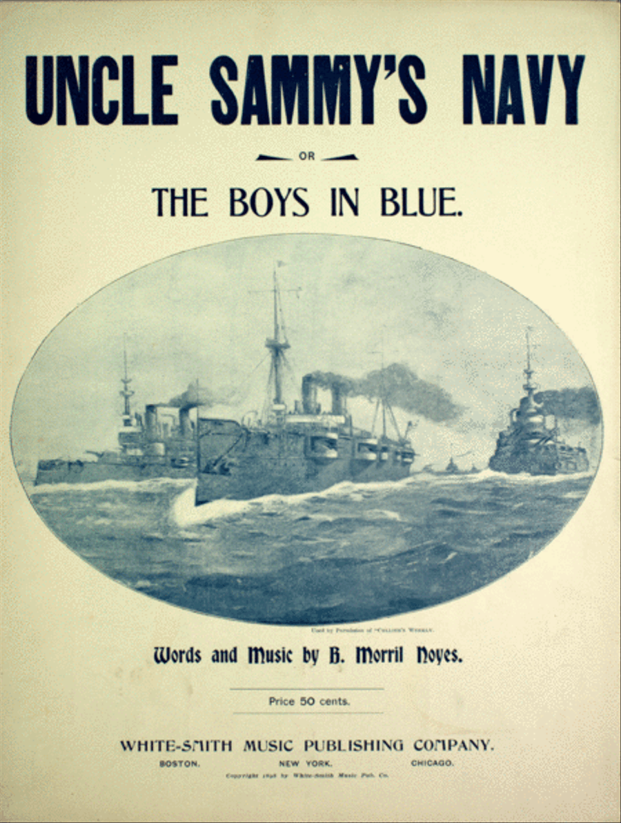 Uncle Sammy's Navy, or, The Boys in Blue Voice scores gallery preview page 1