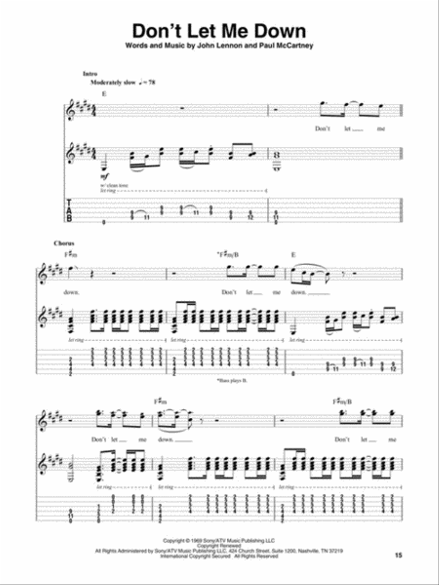The Beatles The Beatles Acoustic Guitar scores gallery preview page 5