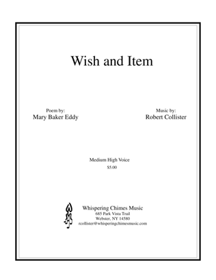 Wish and Item medium high voice