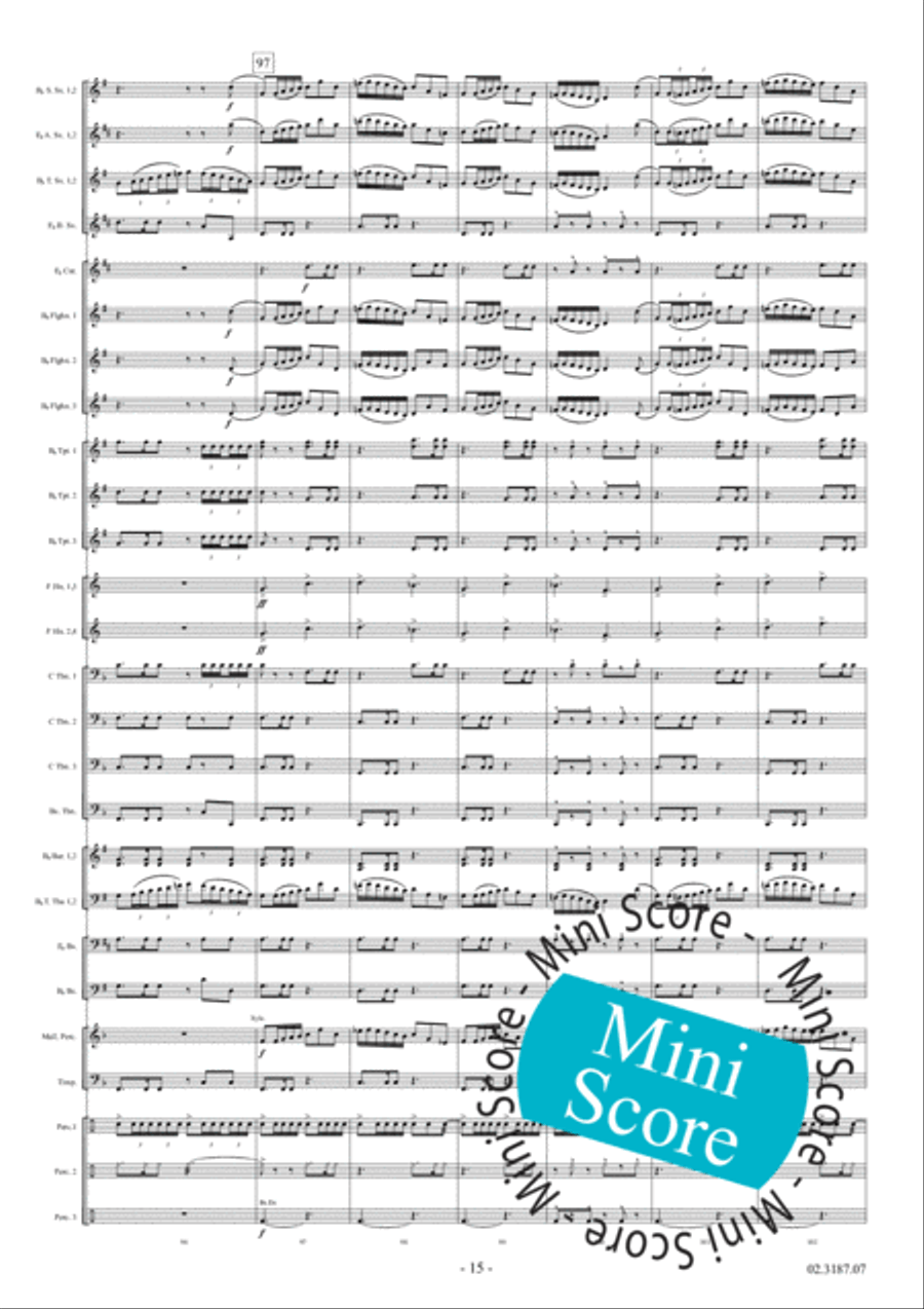 Fleodrodum Fanfare Band scores gallery preview page 21