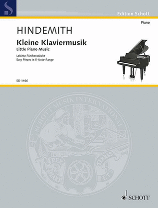 Book cover for Little Piano Music Op. 45, No. 4