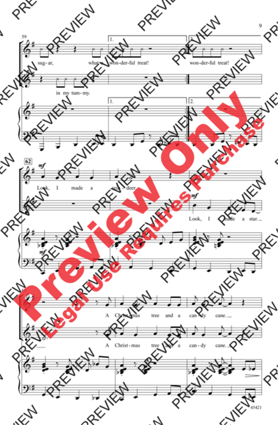Sugar Cookie! 2-Part scores gallery preview page 9