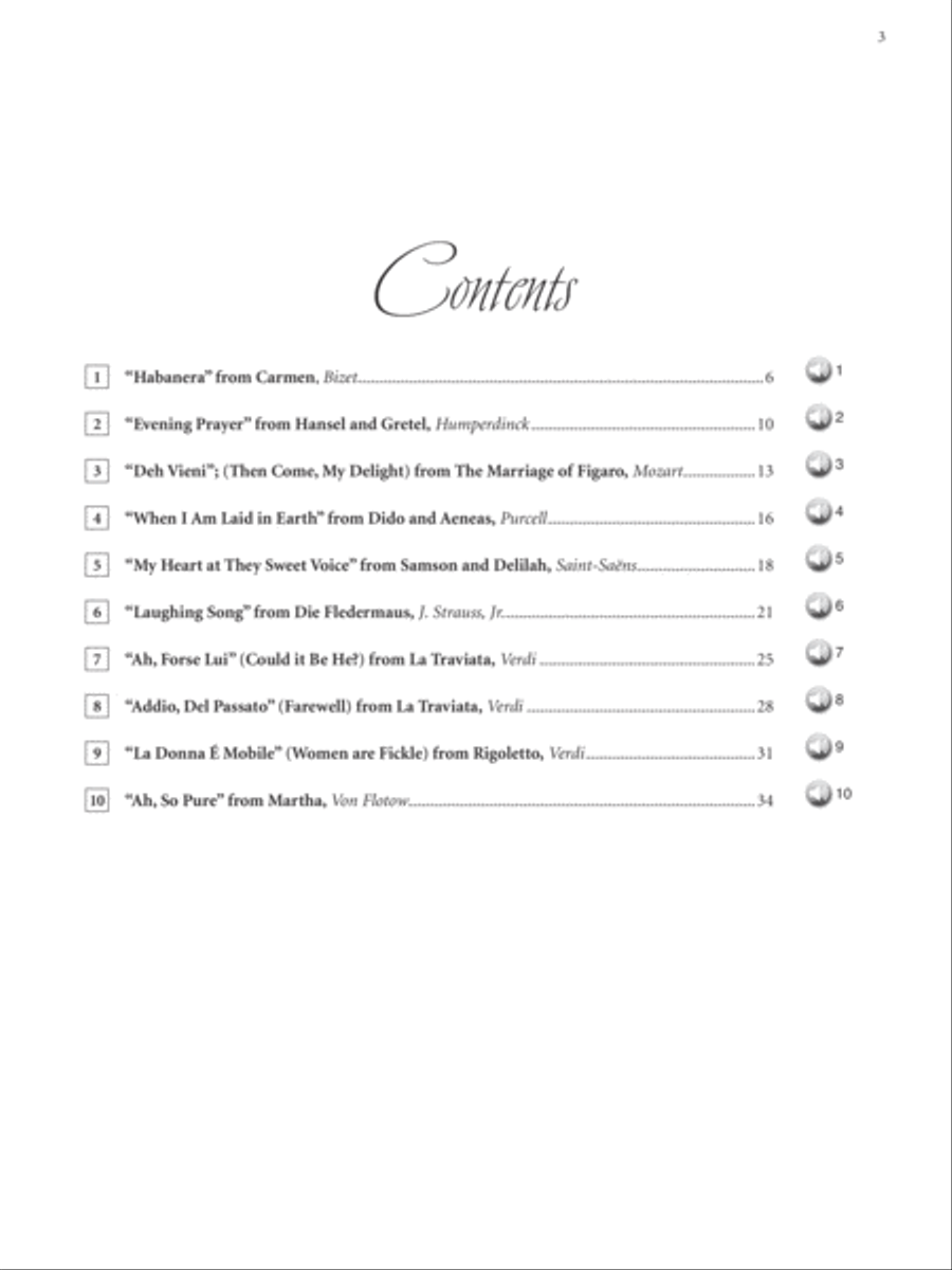 Beautiful Operatic Melodies for Violin Violin Solo scores gallery preview page 2