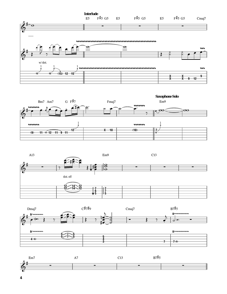 FM Acoustic Guitar scores gallery preview page 4
