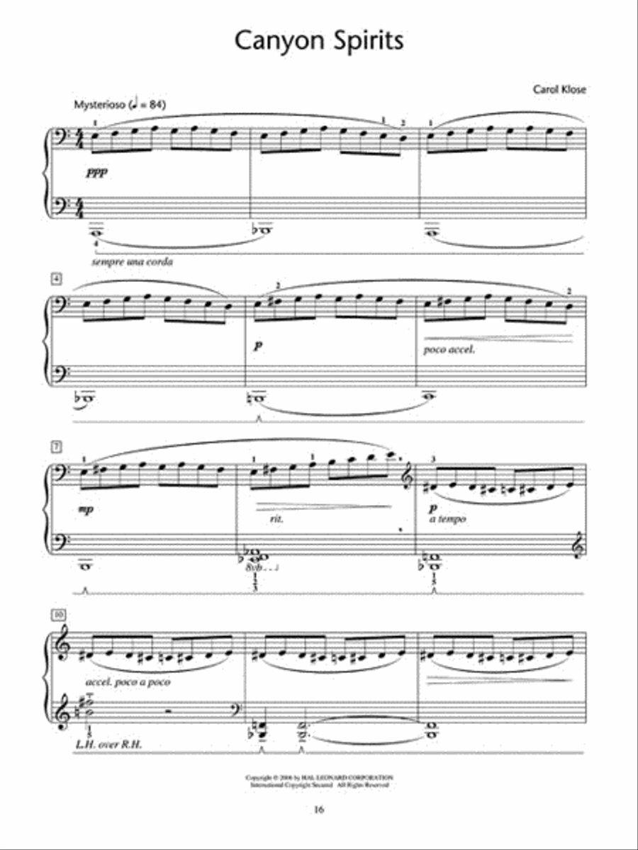 Desert Suite Piano Method scores gallery preview page 6