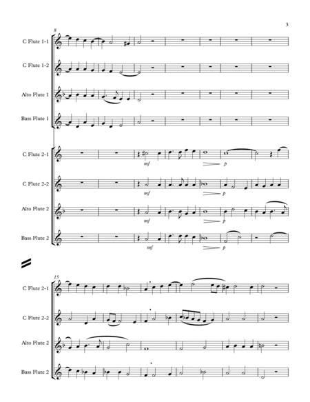 Stabat Mater for Flute Choir (Palestrina) image number null