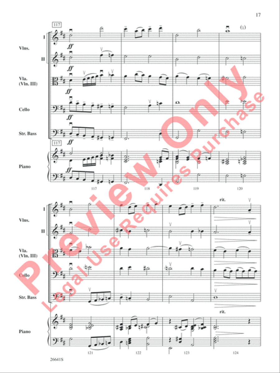 The Wizard of Oz String Orchestra scores gallery preview page 18