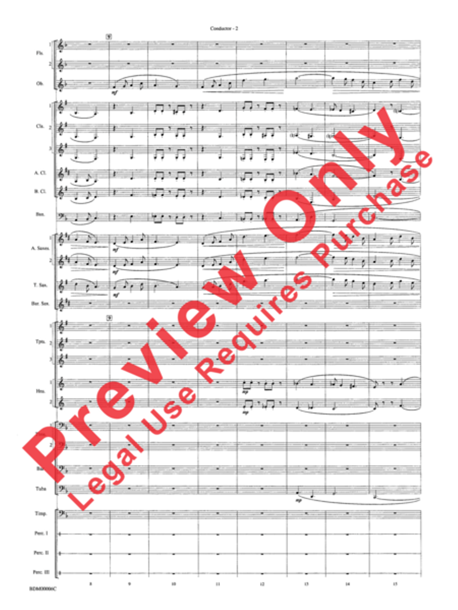 Children's March Concert Band scores gallery preview page 4