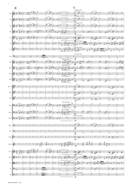 The Skye Boat Song - Orchestra Score and Parts image number null