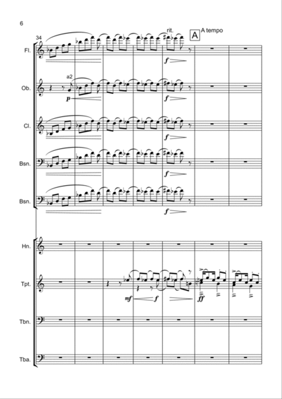 Le petit negre (The little nigar) Chamber Music scores gallery preview page 6