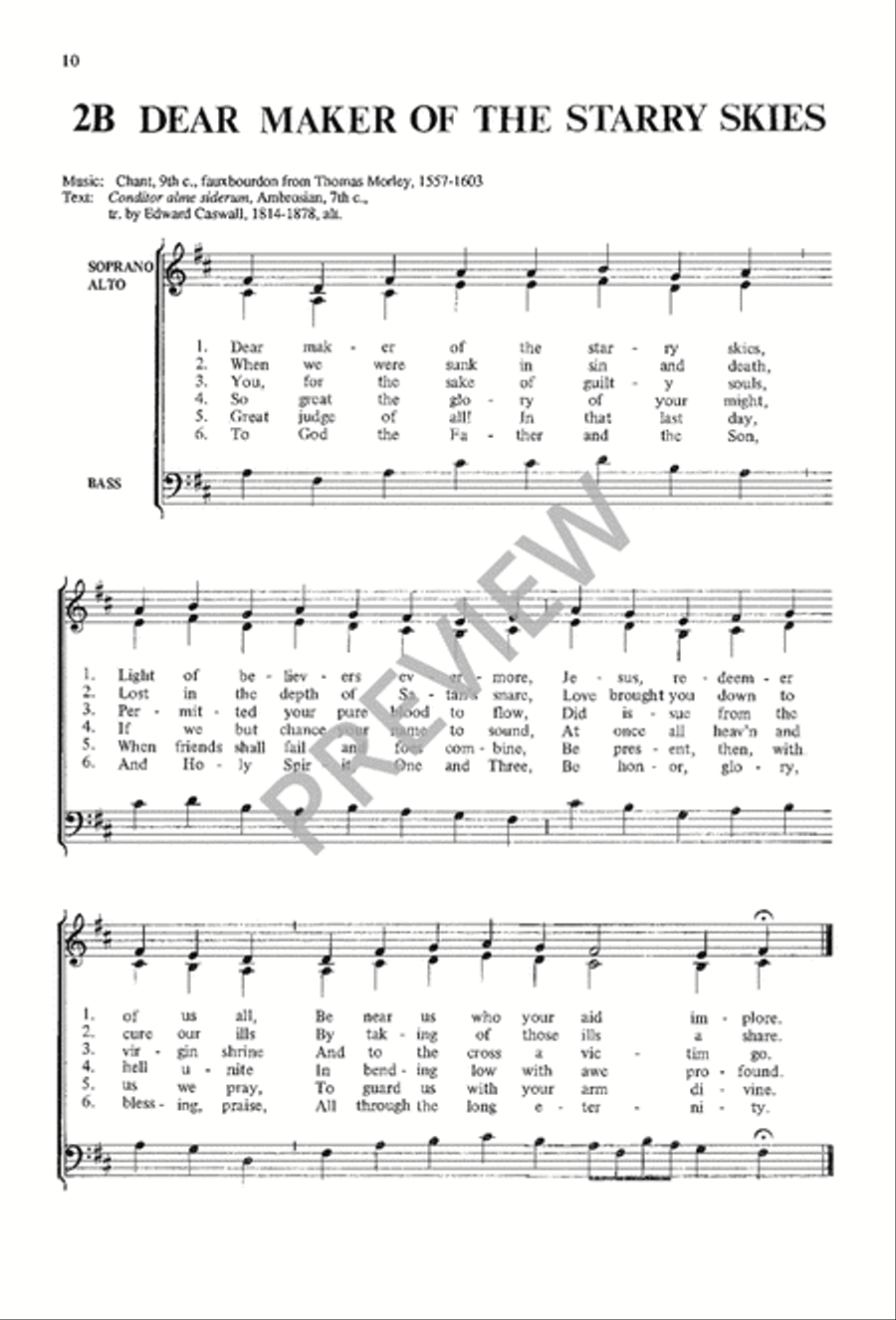 A Choir Book for Advent A Choir Book for Advent 4-Part scores gallery preview page 12