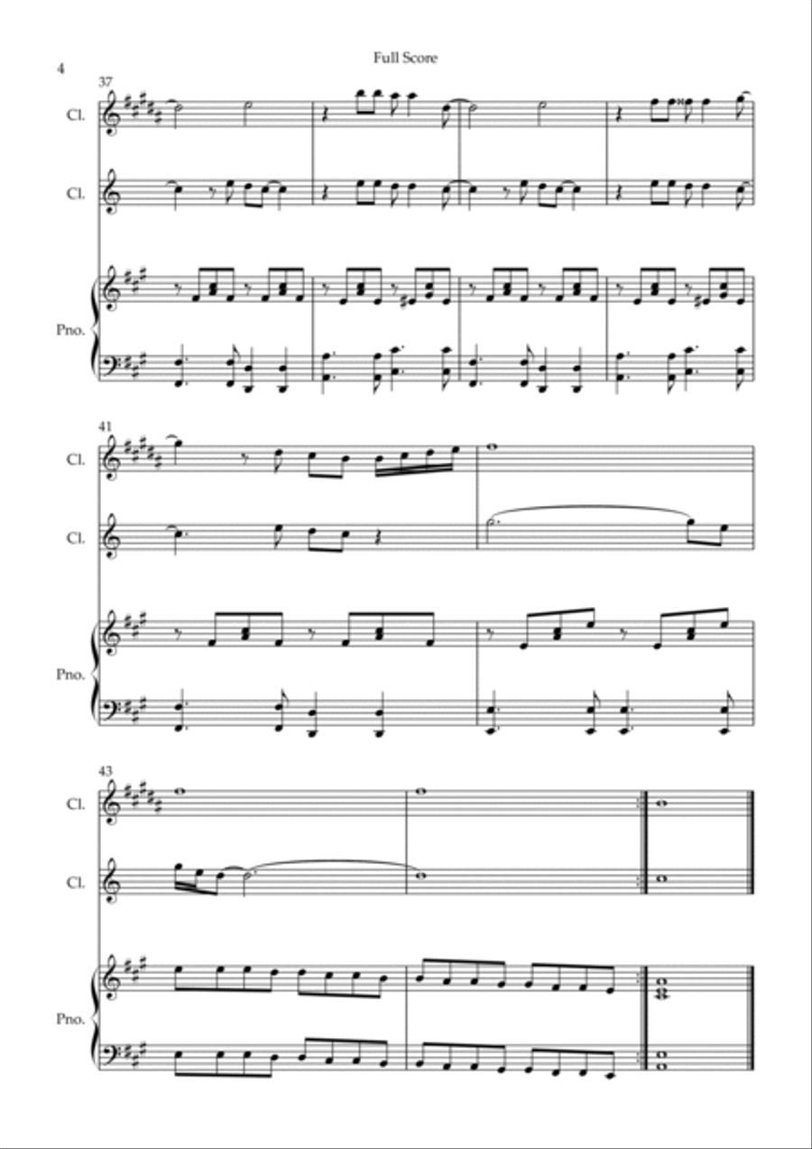 You Got It Woodwind Duet scores gallery preview page 4