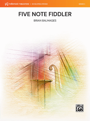Book cover for Five Note Fiddler