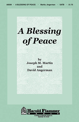 Book cover for A Blessing of Peace