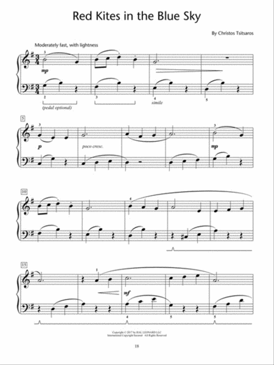 Sea Diary – Nine Original Piano Solos Piano Method scores gallery preview page 3