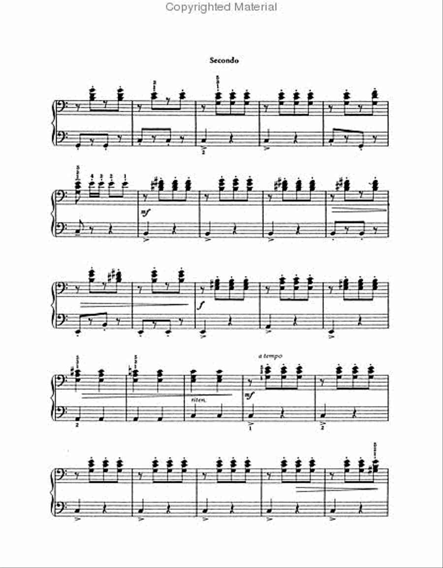 Classical store piano duets