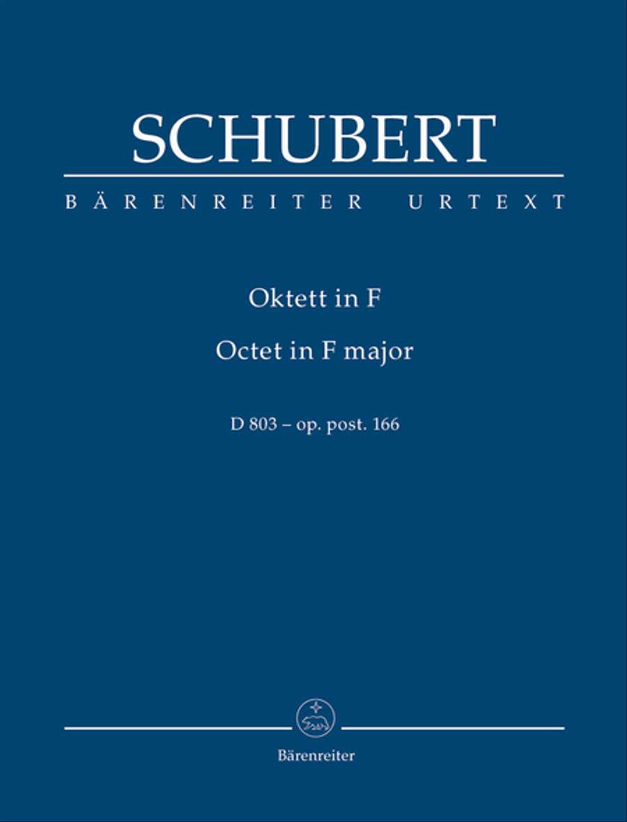 Octet in F major, op. post.166 D 803 Bassoon scores gallery preview page 1