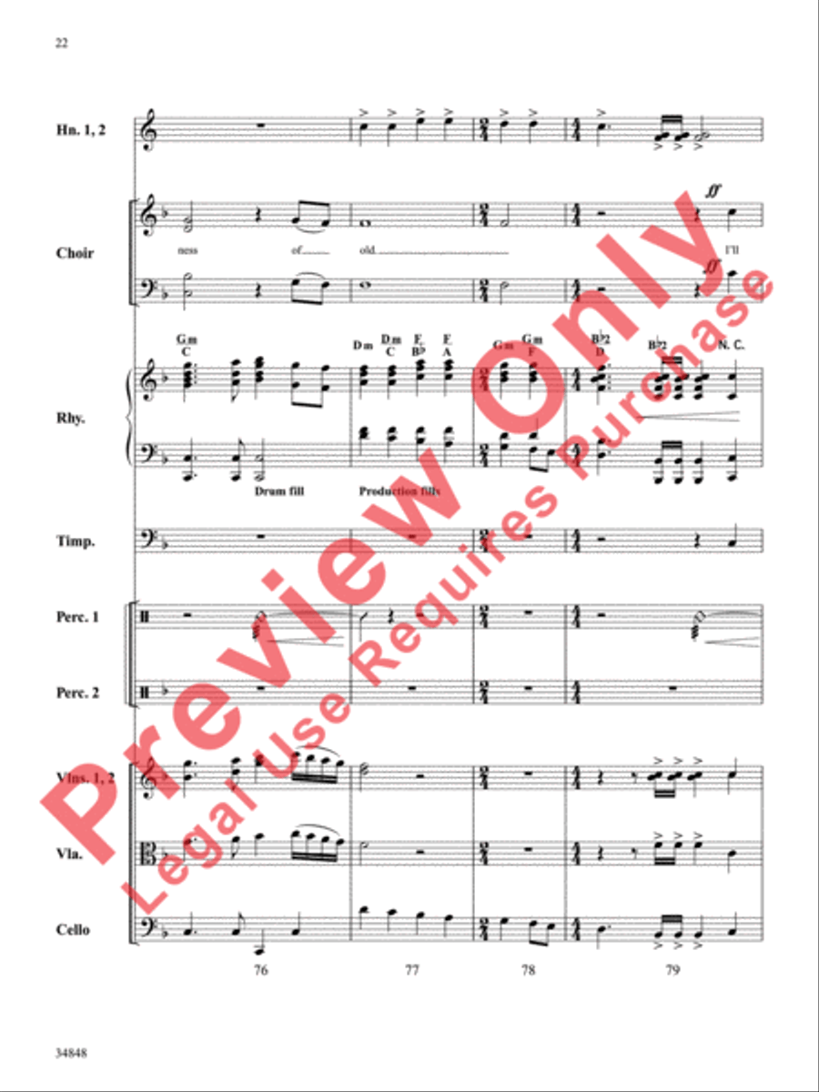 When Trials Come When Trials Come Choir scores gallery preview page 23