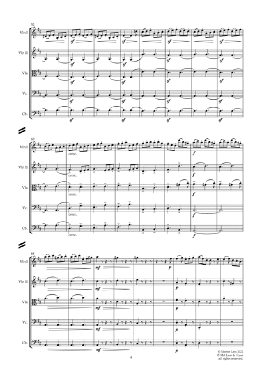 The Joke String Orchestra scores gallery preview page 4