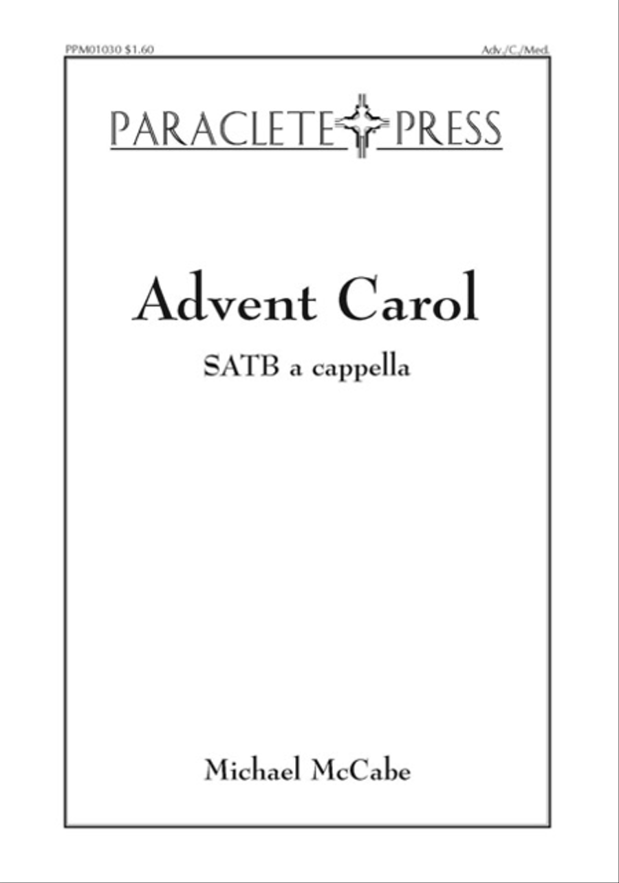 Advent Carol 4-Part scores gallery preview page 1