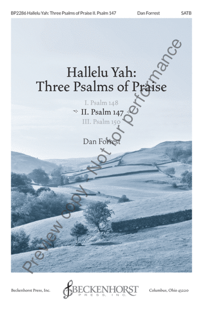 Hallelu Yah: Three Psalms of Praise II. Psalm 147 image number null