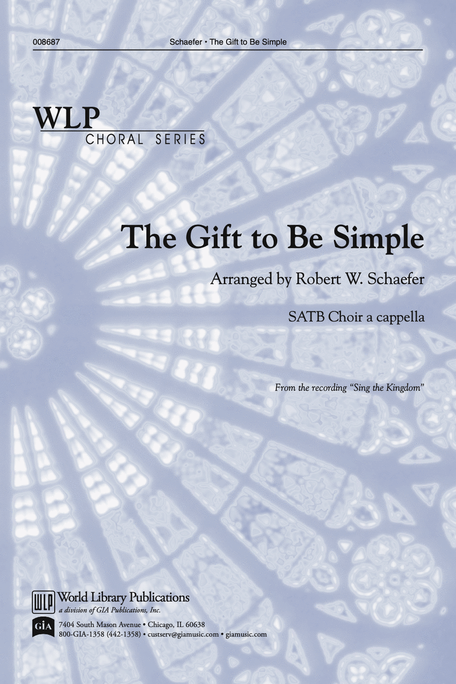 The Gift to Be Simple 4-Part scores gallery preview page 1