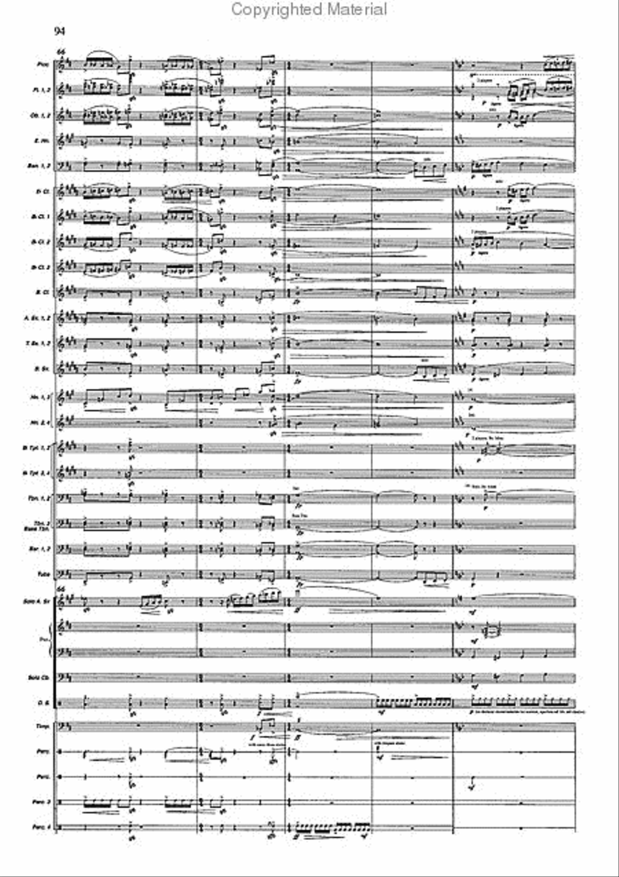 Concertango Concert Band scores gallery preview page 95