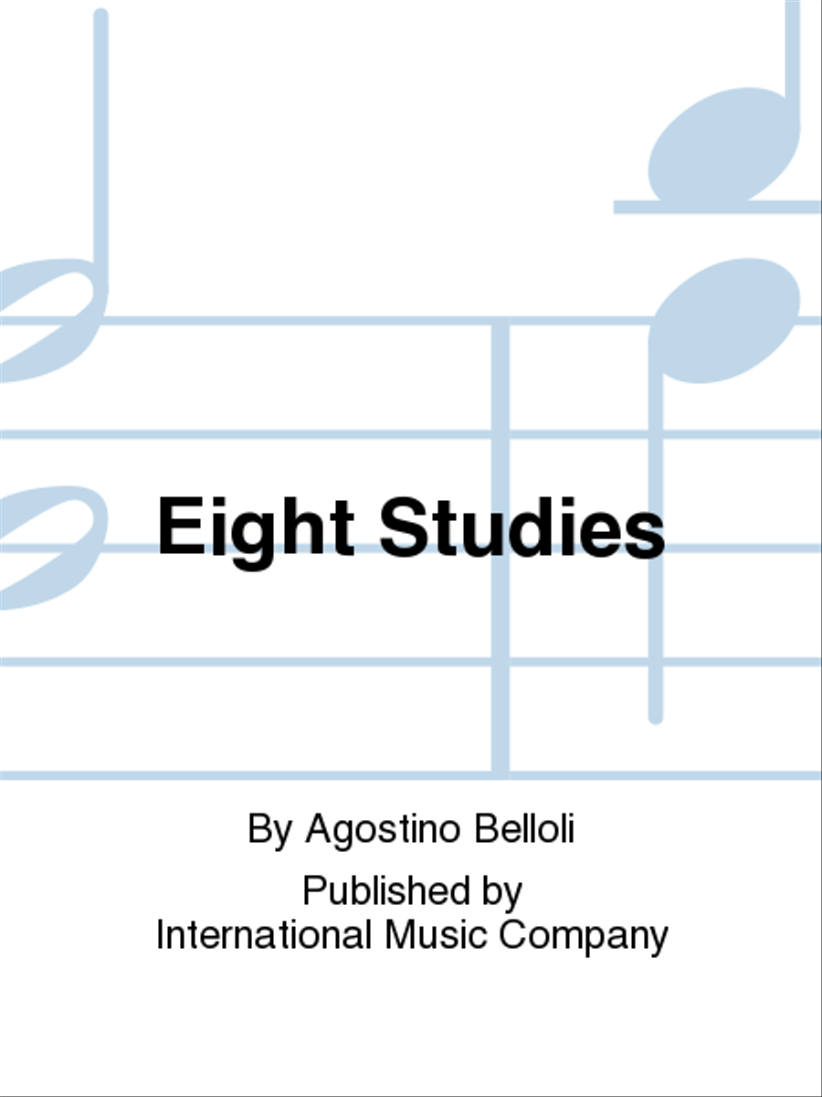 Eight Studies Eight Studies Horn Solo scores gallery preview page 1