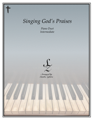 Book cover for Singing God's Praises (1 piano, 4 hand duet)