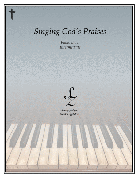 Singing God's Praises (1 piano, 4 hand duet) image number null